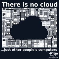 There is no cloud